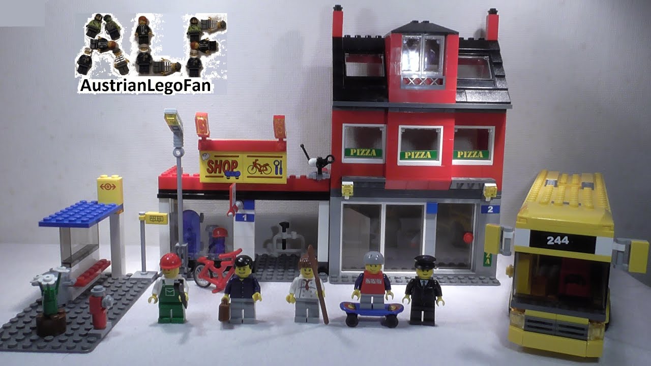 Lego City 7641 60031 City Corner / Stadtviertel mit - Lego Speed Build Review -
