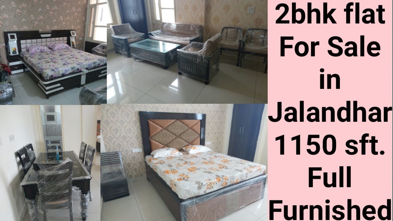 2bhk full furnished flat for sale in jalandhar Flats For Sale in