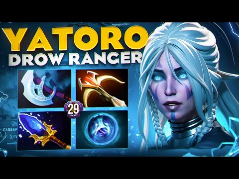 Видео: Yatoro ВЫНЕС ATF НА ДРОВКЕ В СЛОЖНОЙ ИГРЕ С КУЧЕЙ ПРО ИГРОКОВ🔥| Drow Ranger 7.35d