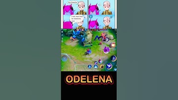 Odette x Selena = Odelena 🤣 Ulti Combo #mobilelegends #hyperblend