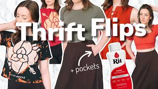 Easy thrift flips with clothes I already have