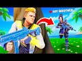 I Found MY BROTHER in a game of Fortnite...