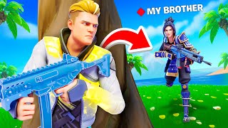 I Found MY BROTHER in a game of Fortnite...