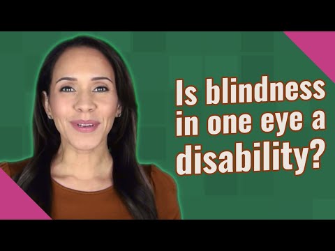 Video: Blind In One Eye: Potensielle årsaker Og Behandling