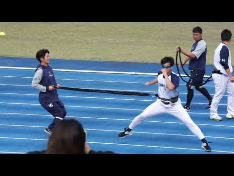 2023/2/21(火) ウェートトレーニング 木澤尚文(東京ヤクルトスワローズ) その1