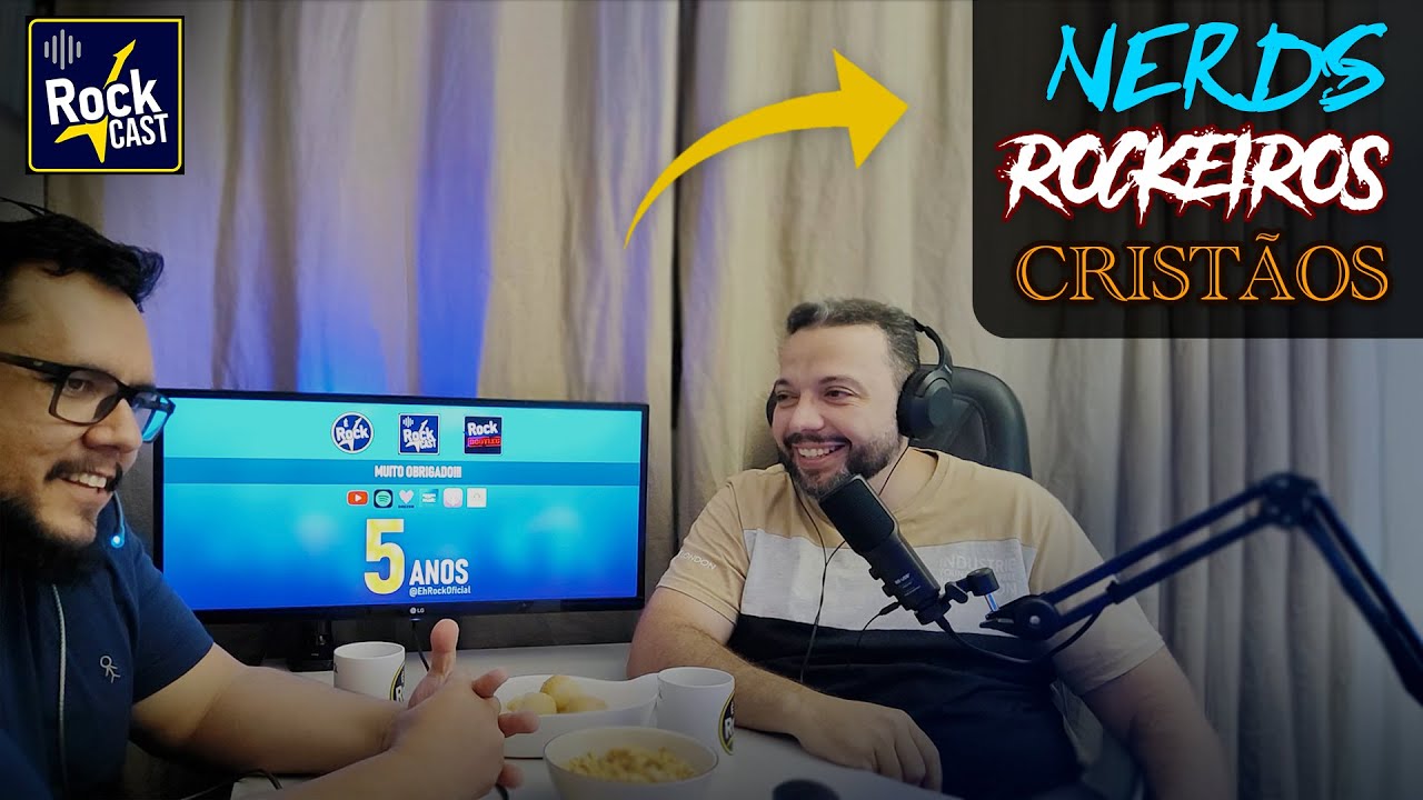 🎙️ Nerds, Rockeiros, Cristãos: Histórias que Conectam! | Rock Cast com Baré