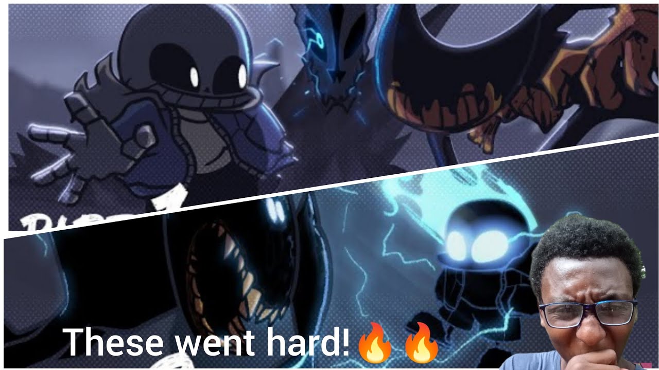 Bendy vs Sans Remastered part 1-2 @moro_production reaction - YouTube