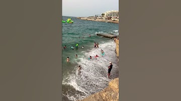 Thumbnail of Caught in the Waves 🌊😂 #travel  #waves #ytshorts