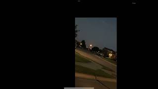 Strawberry moon in  Forney, Texas