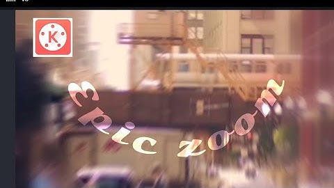 Tutorial Epic zoom effect in kinemaster ✌️🔥💢