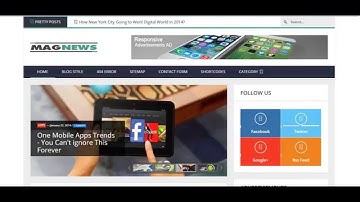 Full MagNews - Responsive Blogger Template