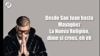 Desde el corazón - Bad Bunny (LETRA)