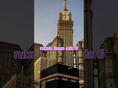 rukun iman ada 6#agama #mahirzain #islamic #youtubeshorts #dakwah