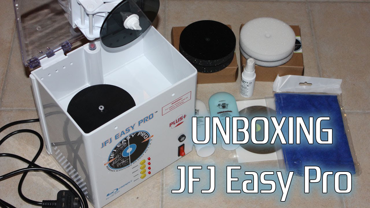 JFJ Easy Pro - Machine de réparation pour CD et DVD