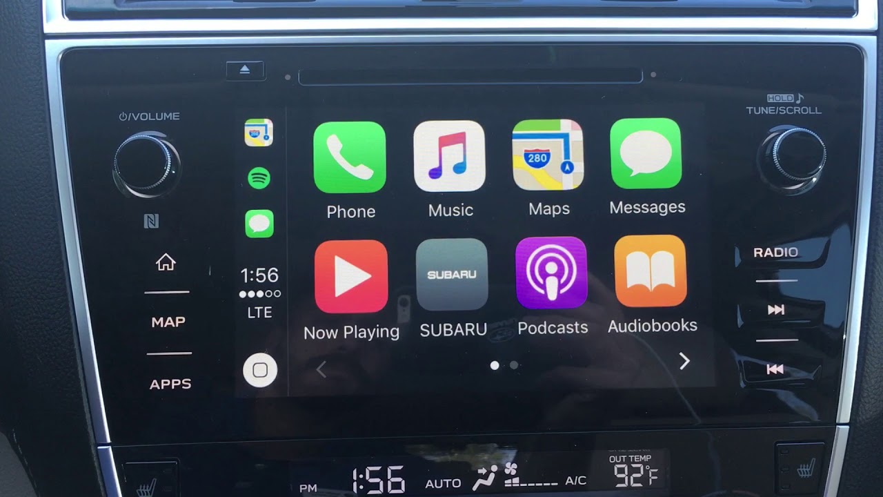 2018 Subaru Forester Apple Carplay Upgrade