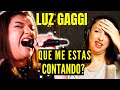 LUZ GAGGI | NO ME LO ESPERABA!!! Vocal Coach ARGENTINA EN ESPAÑA | REACTION & ANALYSIS
