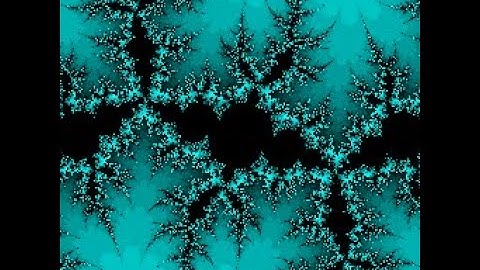 cos z Julia set #fractal #image #render with #my 100%  #pure #python #graphics #library