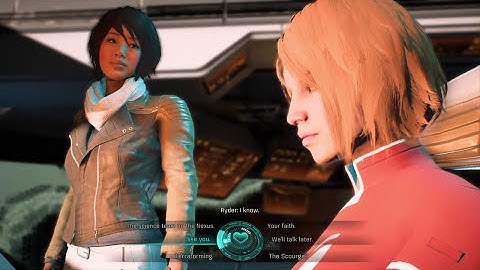 Mass Effect Andromeda-Flirting with Suvi