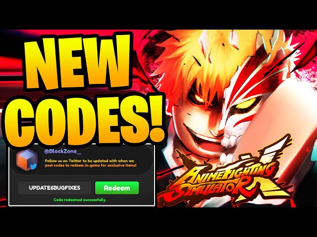 NEW* CODES FOR Anime Fighting Simulator X IN NOVEMBER ROBLOX Anime Fighting  Simulator X CODES 