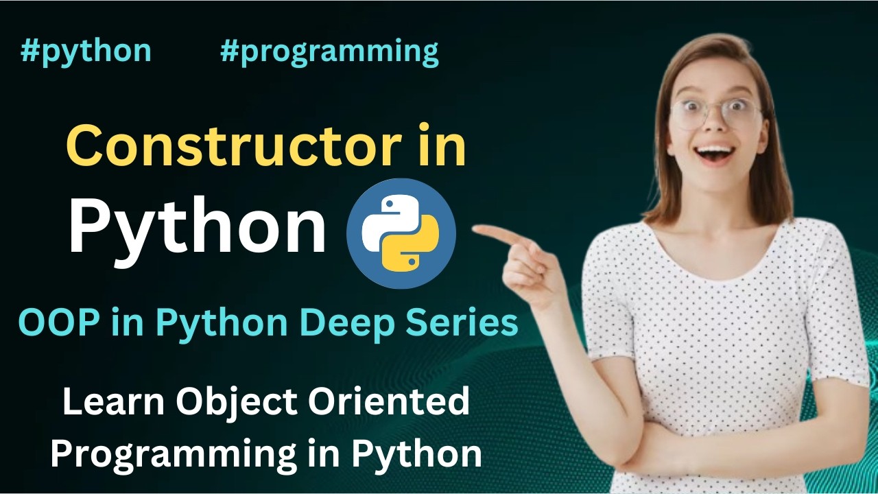 Constructor in Object Oriented Programming - YouTube