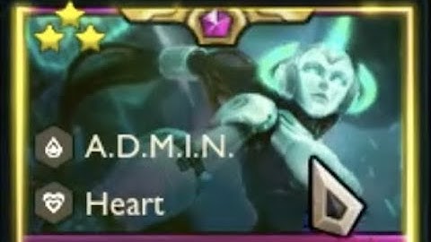 4 Admin Soraka AND Sona 3 Star but the Admin Bonus is also insane