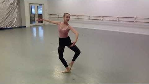Kelsey Kaufman; RAD Advanced 1 Allegro 2 (Petite Allegro)