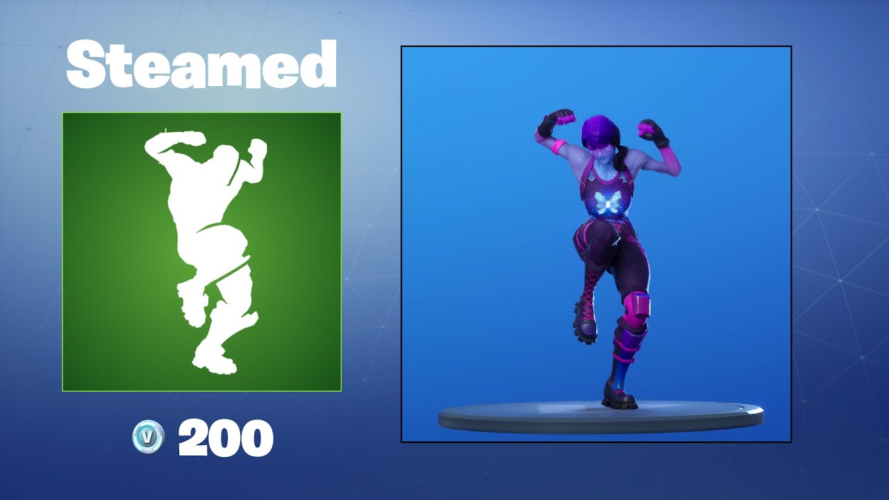 Steamed Fortnite Emote Youtube