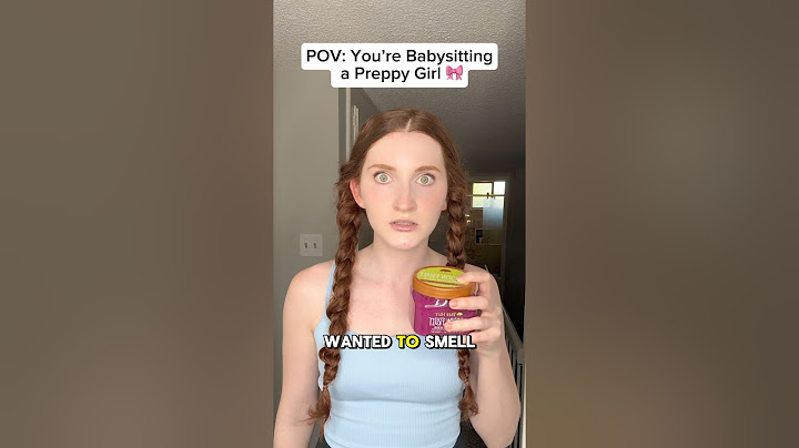 POV: You’re Babysitting a Preppy Girl 🎀