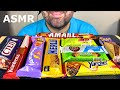ASMR LEFTOVER CHOCOLATE BARS *EATING CHOCOLATE *MUKBANG (EATING SOUNDS) EATING SHOW