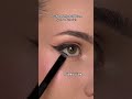 Easy Eyeliner Hack♥️ #eyemakeup #makeuptutorial #makeup #makeuphacks #youtubeshorts #shortvideo #fyp