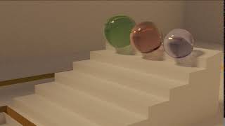 Soft Body Ball Stair Test 001 screenshot 4