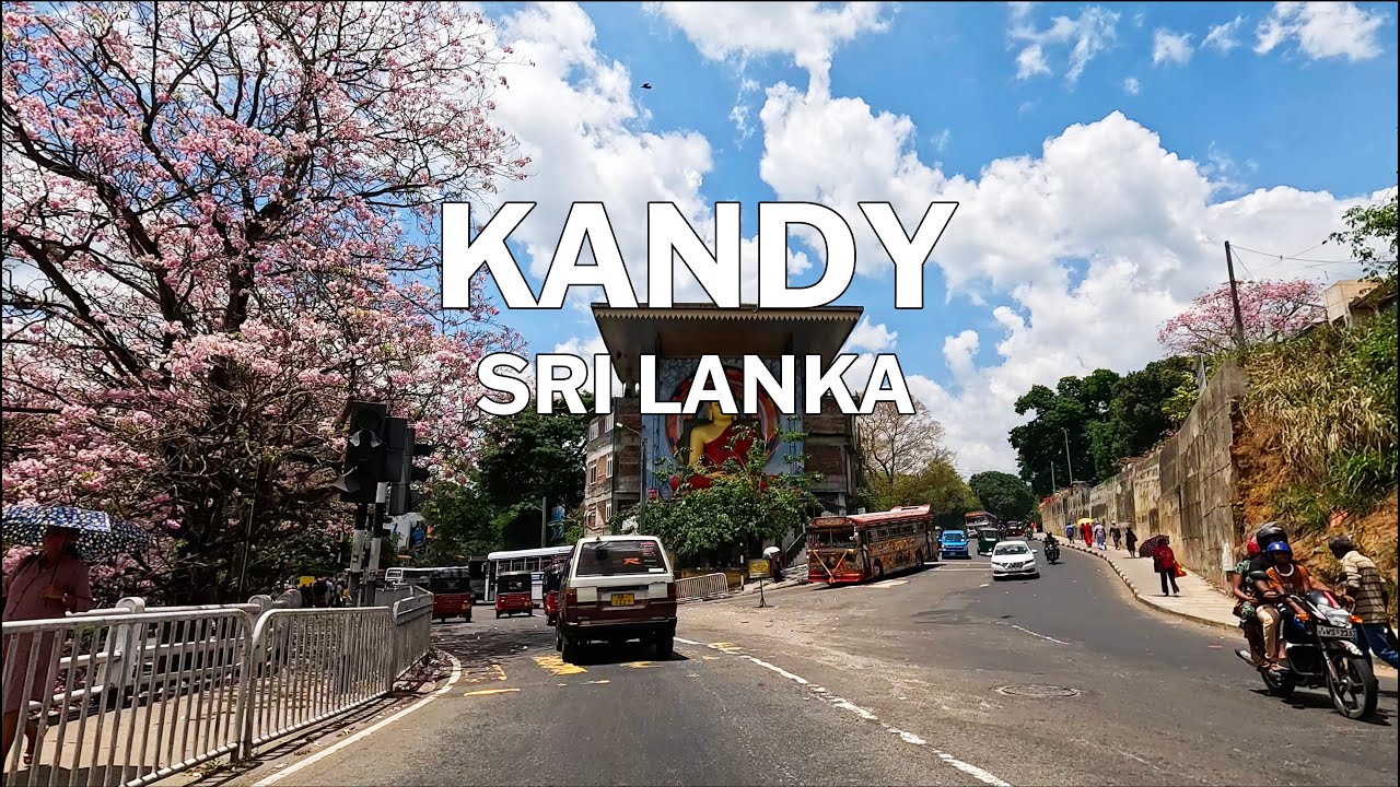 Kandy, Sri Lanka - Driving Tour 4K