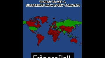 trying to get a subscriber from every country part 1 #country #countries #viral