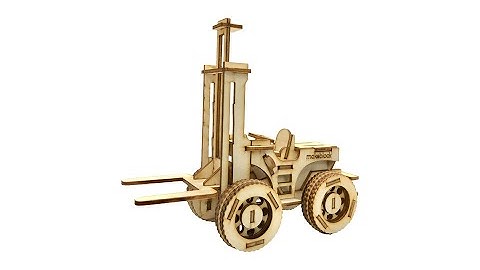 Laserbox case assembly: Forklift