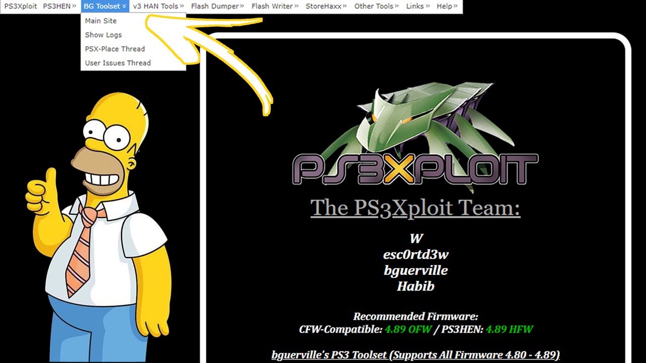 PSX-Place on X: It's OFFICIALLY Back Online with a new official website.  >>  OFFICIAL bguerville ps3 toolset is back online  (4.80 - 4.89 Support) 4.90 support in testing and will be