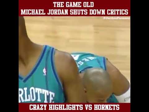MICHAEL JORDAN GAME HIGHLIGHTS WIZARD VS HORNETS