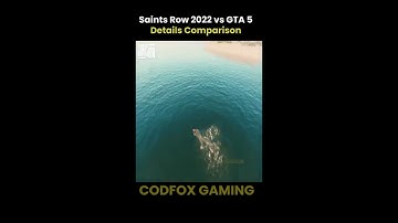 Saints Row 2022 vs GTA 5 Details Comparison | Codfox Gaming | #shorts