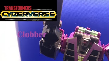 Tansformers Cyberverse Ultra class Clobber review