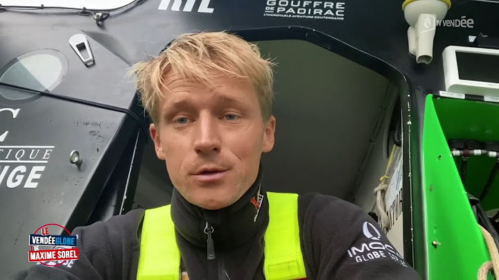 La Vendée Globe de Maxime Sorel