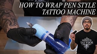 How To Wrap Tattoo Machine?