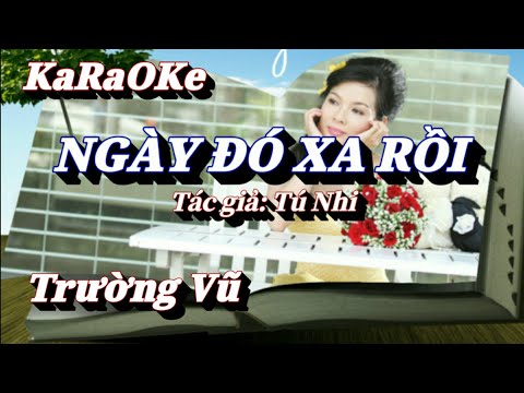 Karaoke Ngày Đó Xa Rồi _ Trường Vũ