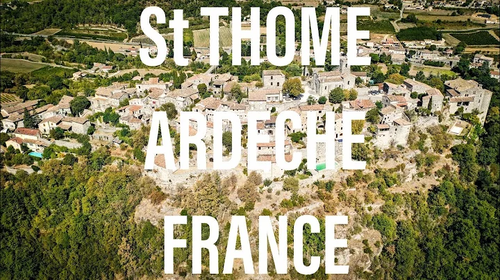 Stunning 4K Drone Footage of St Thome in the Ardec...