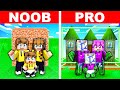 Having A NOOB Vs PRO HACKER Family In Minecraft Having A NOOB Vs PRO HACKER Family In Minecraft