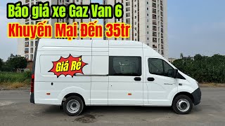 Báo Giá Xe Gaz Van 6 Chỗ Tháng 3 /2024 | Xe Gaz Van by Kiên Xe GAZ 3,104 views 2 months ago 12 minutes, 27 seconds
