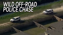 Wild High Speed Police Chase in Houston TX!