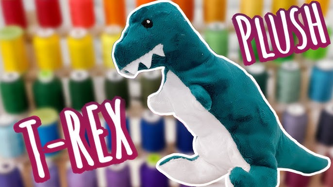 T-Rex Plush Tutorial | FREE PATTERN - YouTube t-rex-plush-tutorial-free-pattern-youtube