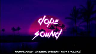 Adekunle Gold - Something Different ( NDRW + NOSAPOD)