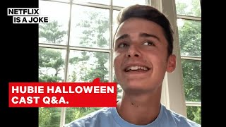 Adam Sandler, Noah Schnapp & Hubie Halloween Cast Answer Your Questions | Netflix Is A Joke