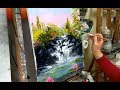 TUTO PEINTURE FACILE : CASCADES ZEN par Nelly LESTRADE