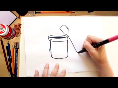 Vídeo: Como Desenhar Um Balde